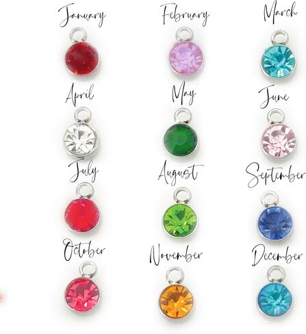Personalized Birthstone Necklace | Custom Name Necklace | Girlfriend Gift | Friend Necklace for Women | Kinsley Birthstone Necklace Custom KINSLEY-BS-DISC in Saudi Arabia