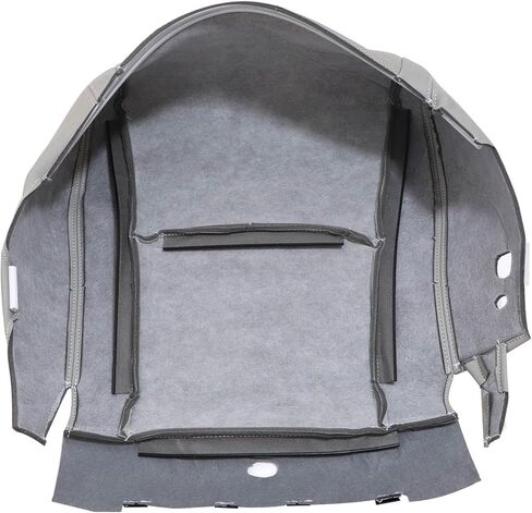 SecosAutoparts Gray Front Driver Side Bottom Perforated Microfiber Leather Seat Cover Replacement Compatible with Toyota Highlander 2008 2009 2010 2011 2012 2013 in Kuwait