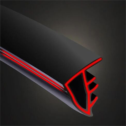 1.6M Car Dashboard Sealing Strips Stickers Sound Insulation Rubber Strip 307 206 407 308 207 2008 508 3008 in Kuwait