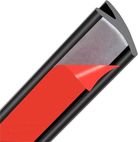 Car Rubber Seal Windshield Sealant Auto Rubber Seal Windshield Seal Window Edge Protector Window Sealing Strip Windshield Rubber(4 meters) in Kuwait