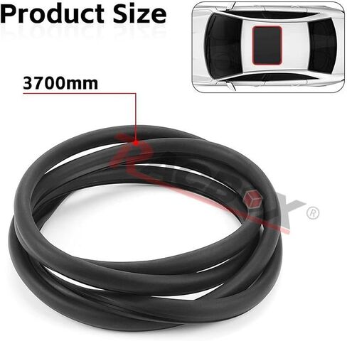 سقف الزجاج Weatherstrip Rubber Seal استبدال الجزء رقم 70205T2AA01،70205T2AA01 in Saudi Arabia
