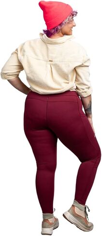 Women's Go Free 7/8 Leggings with GoFly Pee Zipper & Pockets Ultra-Soft Stretch, Squat Proof Spandex Yoga Running in Saudi Arabia