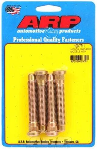 ARP 100-7711 M12x2.85 Wheel Stud Kit Compatible with 1980-00 Honda Civic/Acura Integra (16 Pack) in Saudi Arabia