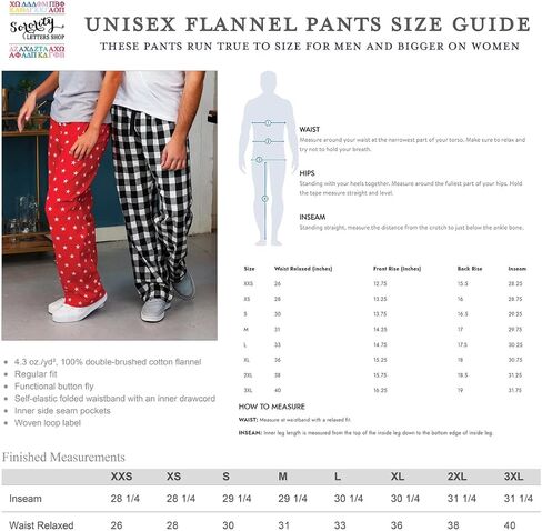 Sorority Letters Shop Appalachian State University Flannel Pajama Pants with APPSTATE Down the Leg in Saudi Arabia
