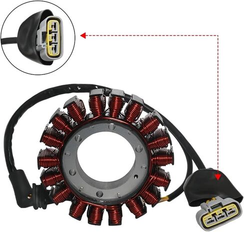دراجة نارية Magneto STATOR COIL لـ CB500 CB500F CB500X CBR400 CBR400X CBR400R CBR500R ABS 31120-MGZ-J01 in Saudi Arabia