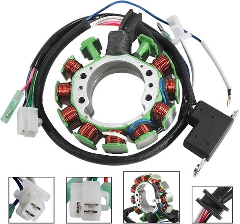 لفائف مولد دراجة نارية Magneto لـ SRX400 SRX600S SRX600H XT500 55A XT600LC OEM: 1JK-85510-50 34L-81410-51 in Saudi Arabia