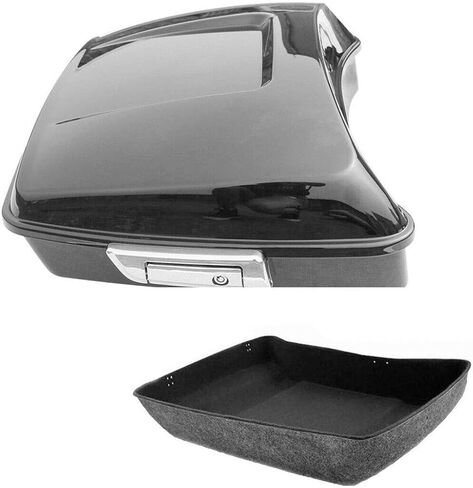 TCMT 10.7 "Tour Tour Pack Trunk W/Latch Fits for Harley Tour Pak Touring Cvo Road Road Glide Glide Electra Glide Ultra Limited 2014-2025 in Kuwait