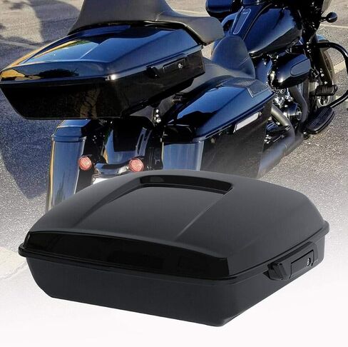 TCMT 10.7 "Tour Tour Pack Trunk W/Latch Fits for Harley Tour Pak Touring Cvo Road Road Glide Glide Electra Glide Ultra Limited 2014-2025 in Saudi Arabia