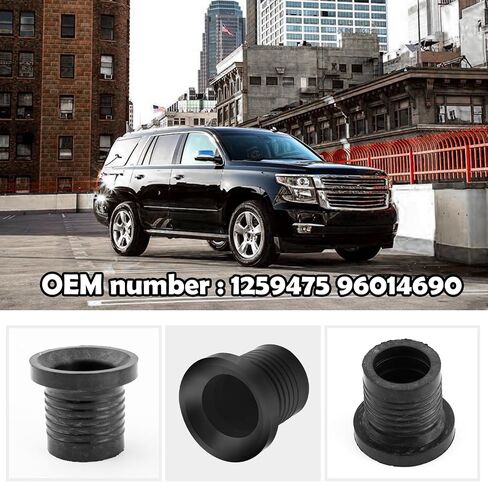 Transmission Seal Compatible with Chevrolet Cadillac Buick,Rubber Transmission Dipstick Tube Seal for 4L60-E 4T65-E Transmissions,Oil Dipstick Tube Grommet OEM#1259475 96014690 in Saudi Arabia
