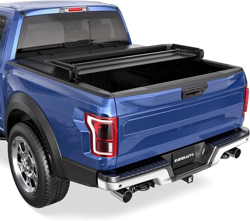 TRI 3-Folding 8ft 8ft truck tonneau تغطية TONNEAU متوافقة مع 1999-2016 FORD F250 / F350 / F450 Super Duty Styleside 3 أضعاف على غطاء سرير الشاحنة العلوي in Kuwait