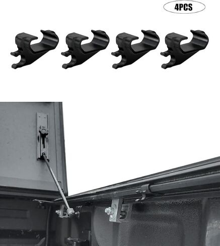 Replacement Truck Bed Cover Prop-Rod Clip Parts 351B0024,4 Pack Alternative Parts ABS Clips Compatible with BAK BAKFlip MX4 Tonneau Cover Prop Rod in Saudi Arabia