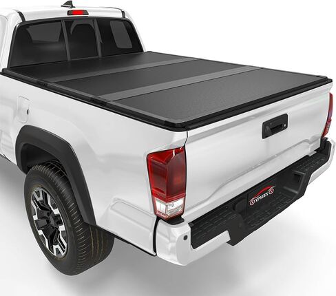 غطاء Tri-Fold Truck Bed Tonneau Hard For 1989-2004 Toyota Pickup Tacoma 6 أقدام (73 ") in Kuwait