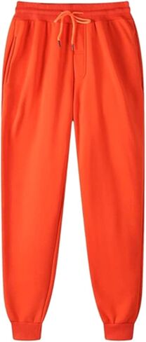 Joggers for Women,Baggy Sweatpants Women,High Waisted Fleece Lined Jogger Pants with Pockets Plus Size Trousers in Kuwait