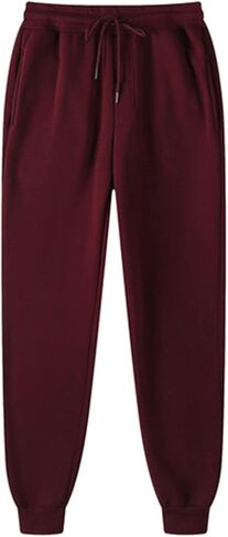 Joggers for Women,Baggy Sweatpants Women,High Waisted Fleece Lined Jogger Pants with Pockets Plus Size Trousers in Kuwait