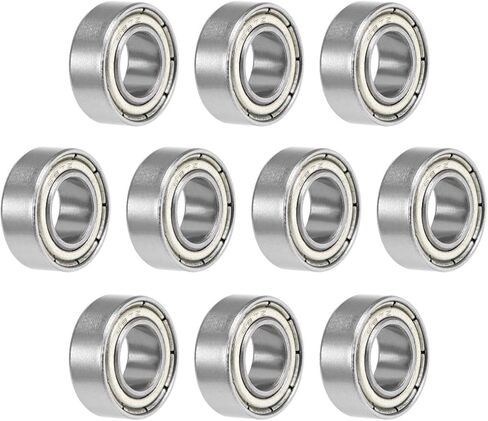 uxcell 689ZZ Deep Groove Ball Bearings 9mm x 17mm x 5mm Double Shielded Chrome Steel Z2 10pcs in Saudi Arabia