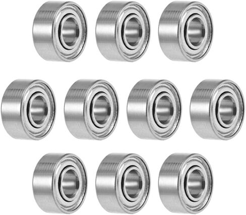 uxcell 689ZZ Deep Groove Ball Bearings 9mm x 17mm x 5mm Double Shielded Chrome Steel Z2 10pcs in Saudi Arabia