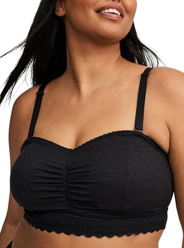 Torrid Unlined 4-Way Stretch Lace Bandeau in Saudi Arabia