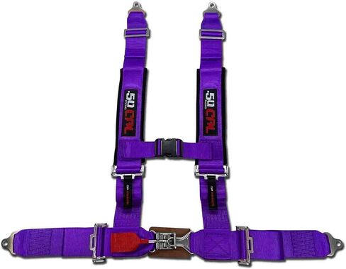 Black 4 Point Harness & Bypass Plug for Bucket Seat ، إصدار مزلاج ، 9 خيارات ألوان ، يعمل مع Canam UTVS ، تسخير السباق ، سيارة سباق ، و Off Road More (وحدة واحدة) [6008 ، 5999] in Kuwait