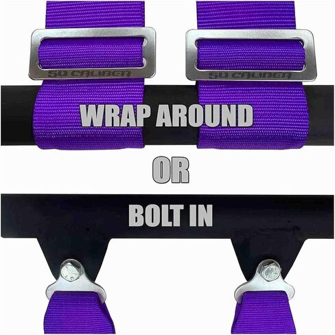 Black 4 Point Harness & Bypass Plug for Bucket Seat ، إصدار مزلاج ، 9 خيارات ألوان ، يعمل مع Canam UTVS ، تسخير السباق ، سيارة سباق ، و Off Road More (وحدة واحدة) [6008 ، 5999] in Kuwait