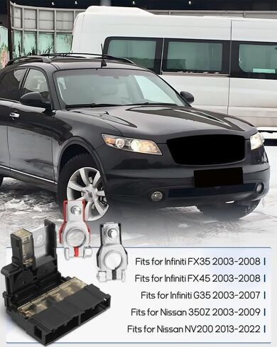 24380-79913 فتيل البطارية و 24340-7F000 مشبك طرف البطارية الإيجابي الملائم لـ Infiniti FX35/FX45/G35 ، مناسبة ل Nissan 350Z/NV200 ترقيات جودة جديدة in Saudi Arabia
