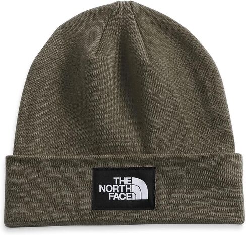 The North FACE Dock Worker Recycled Beanie, TNF Black/Asphalt Grey, One Size in Saudi Arabia