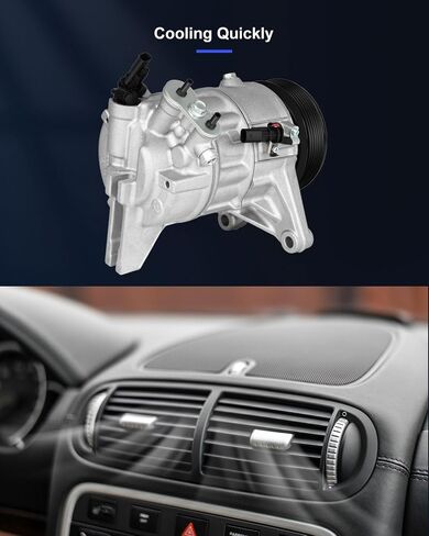 ضاغط ECCPP A/C مع Clutch 2013-2016 لـ GMC Acadia 3.6L 2013-2023 لـ Chevrolet Traverse لـ Buick Enclave 3.6L Fast Cooling AC ضاغط in Saudi Arabia