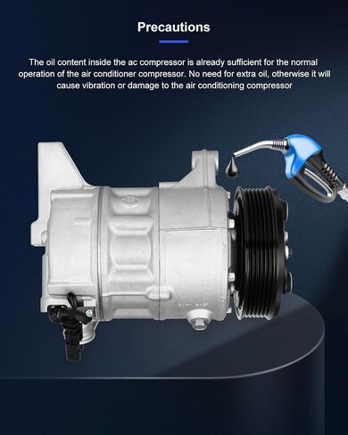 ضاغط ECCPP A/C مع Clutch 2013-2016 لـ GMC Acadia 3.6L 2013-2023 لـ Chevrolet Traverse لـ Buick Enclave 3.6L Fast Cooling AC ضاغط in Saudi Arabia