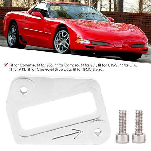 Aluminum Alloy Maf Sensor, Silver Mass Airflow Sensor for 4" Pipe, Watertight Automotive Replacement Mass Air Flow Sensors with Screws for LS3, LS7, LS9，LSA, LT1, LT2 in Kuwait