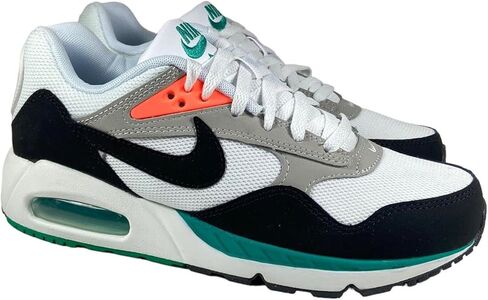 Nike Women's Air Max يرتبط بأحذية التدريب الرياضي ، بلاتين بيضاء/فايربيري ، 6.5 م 511417-163 الحجم 6.5 in Saudi Arabia