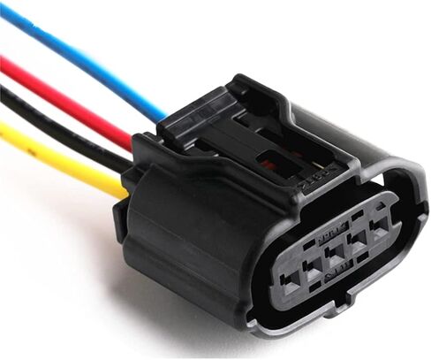 مستشعر مستشعر تدفق الهواء الشامل مقياس MAF Harness Connector Plug 22204-31020 لـ Toyota Venza Highlander Matrix Avalon Rav4 Camry Corolla Sienna for Lexus Is250 IS350 ES350 GS350 in Saudi Arabia