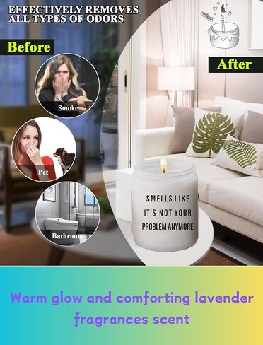 Sympathy Gifts for Loss of Loved One-Thinking of You Gifts,Bereavement Gifts, Get Well Soon Lavender Scented Candle in Saudi Arabia