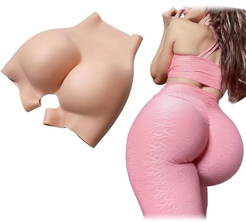 Silicone Fake Butt Pants Butt Lift Pads Underwear Hip Lift Butt Shaper Control Panty for Women Fake Hips in Saudi Arabia