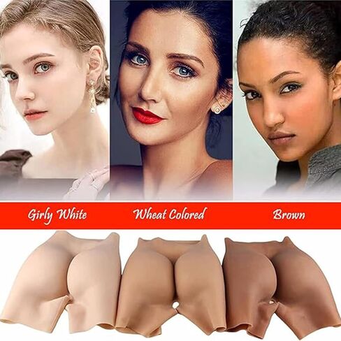 Silicone Fake Butt Pants Butt Lift Pads Underwear Hip Lift Butt Shaper Control Panty for Women Fake Hips in Saudi Arabia