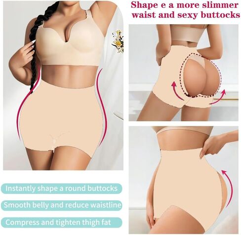 Women's Waist Trainer Bodysuit - Tummy Control Shapewear, Seamless Butt Lifter, Full Body Shaper in Saudi Arabia