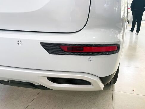 إطار مصباح الضباب الخلفي تغطية السيارة الإكسسوارات الخارجية الضبابية ذيل خفيفة مناسبة ل Mitsubishi New Outlander و Phev 2022 2023 2024 2025 ABS Glossy Chrome Style in Kuwait