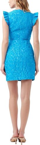 Trina Turk Women's Flutter Sleeve Jacquard Dress in Saudi Arabia