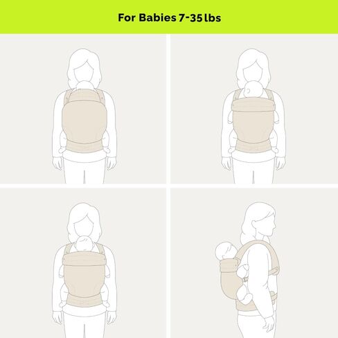 Baby Carrier Newborn to Toddler (Houndstooth) in Kuwait