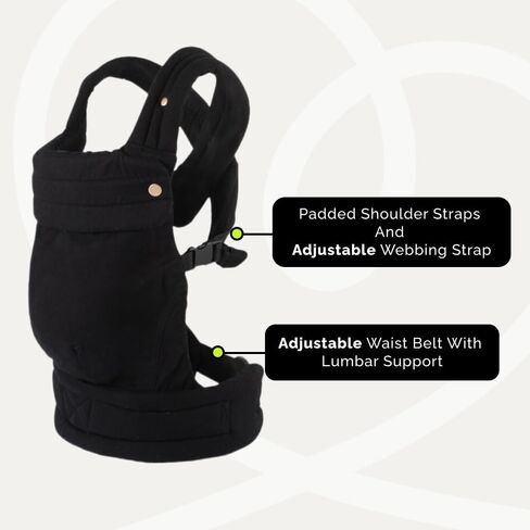 Baby Carrier Newborn to Toddler (Houndstooth) in Kuwait