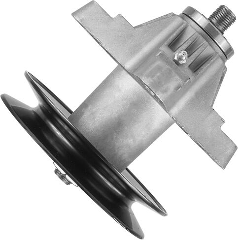 Caltric 50" Deck Spindle w/Pulley Compatible with White Outdoor Q92 LT-950 SLT-5400 ZT-50 GT-950 ZT-22 ZT-5000 Q626 in Saudi Arabia