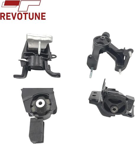 4PCS محرك المحرك ومجموعة MOUNT MOUNT لعام 2014 2015 2015 2017 2018 2019 COROLLA 1.8L Auto CVT Transmission يحل محل A42020 A42024 A42026 A42027 in Saudi Arabia
