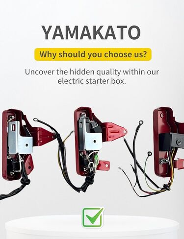 مربع تبديل مفتاح Yamakato لـ Honda GX120 GX160 GX200 GX 160 Predator 212 4HP 5.5HP 6.5HP 7HP ، صندوق التحكم في بداية الإشعال لـ Honda Clones 120CC-224CC W/KEYS in Saudi Arabia
