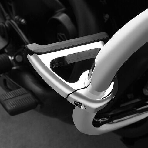 TCMT Chrome 1.25 "حارس محرك حارس تحطم أقمشة إصبع القدم مناسبة ل Harley Road Road Road Glide Glide Electra Glide 1988-2023 Softail Fat Heritage Classic Bob Rider Dyna in Saudi Arabia