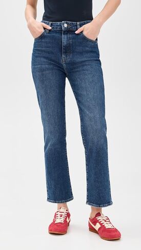 FRAME Women's The Ruler Crop Jeans in Kuwait