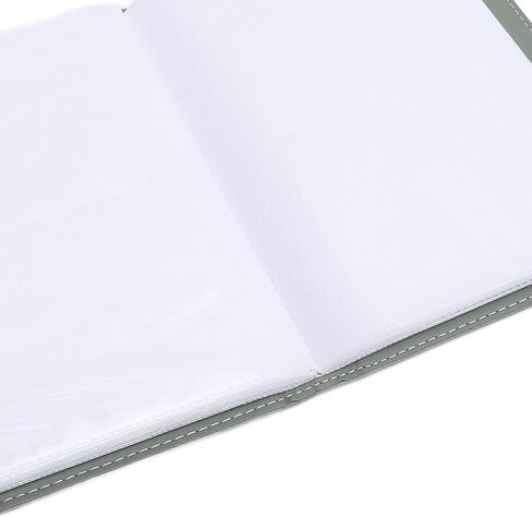 3.5x5 PhotoAlbum, Small Photo Album Holds 80 Photos, PU Leather 3x5 Photos Album Wedding Family Baby Anniversary Pictures, Art Presentation Folder Postcards Pictures (Green) in Saudi Arabia
