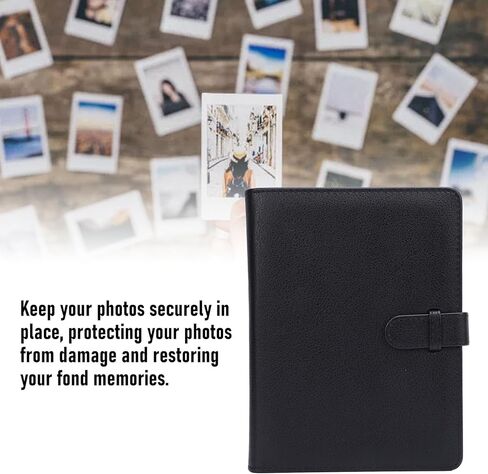 3.5x5 photalbum ، ألبوم صور صغير يحمل 80 صورة ، PU Leather 3x5 الألبوم الألبوم عائلة زفاف صور الذكرى السنوية ، الصور الفنية. in Kuwait