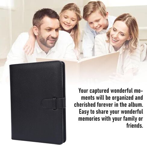 3.5x5 photalbum ، ألبوم صور صغير يحمل 80 صورة ، PU Leather 3x5 الألبوم الألبوم عائلة زفاف صور الذكرى السنوية ، الصور الفنية. in Kuwait