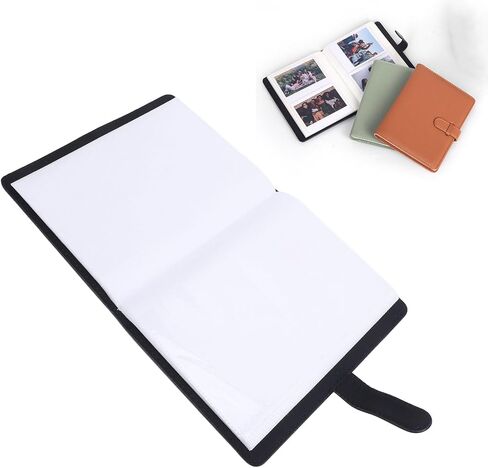 3.5x5 photalbum ، ألبوم صور صغير يحمل 80 صورة ، PU Leather 3x5 الألبوم الألبوم عائلة زفاف صور الذكرى السنوية ، الصور الفنية. in Kuwait