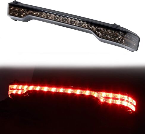 ECOTRIC LED King Brake Turn Tail Light for Touring Luggage Storage Box Compatible with 2014-Later Harley Touring Road Electra Street Tri Glide/Road King/Ultra Limited Tail Trunk Light Taillight in Saudi Arabia