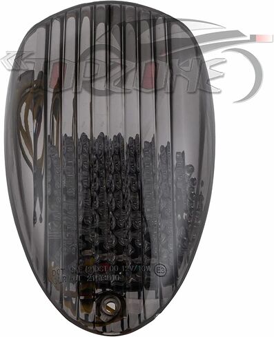 Fit Kawasaki 2002-2003 Vulcan 1500 Mean Streak/ VN1500 Mean Streak ; LED Rear Lamp Brake Tail Light +Integrated Turn Signal Function (Smoke Color) in Kuwait