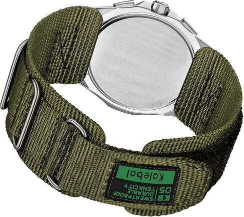 Compatible with Casio MDV106 Watch Bands, 22mm Nylon Sports Strap with Woven Design for Casio MDV106, MDV106-1AV / MTP-VD01 Watch in Saudi Arabia